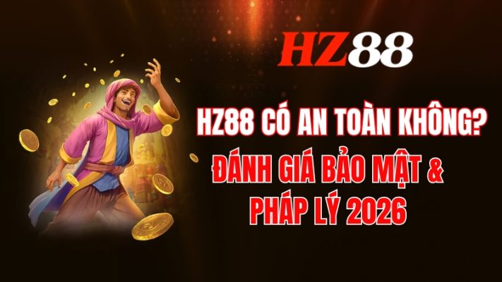 HZ88 Có An Toàn Không? Đánh Giá Bảo Mật & Pháp Lý 2026